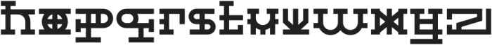 Felarium Romans Regular otf (400) Font LOWERCASE