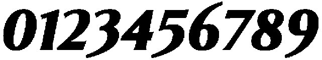 Feldora Extra Bold Italic otf (700) Font OTHER CHARS