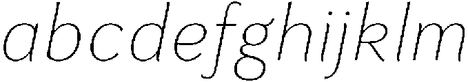 Feldora Extra Light Italic otf (200) FONT