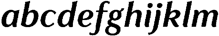 Feldora Semi Bold Italic otf (600) FONT