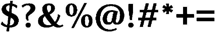 Feldora Semi Bold otf (600) Font OTHER CHARS