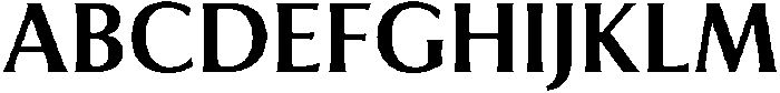 Feldora Semi Bold otf (600) Font UPPERCASE