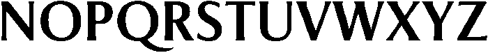 Feldora Semi Bold otf (600) Font UPPERCASE