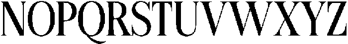 Felgiora Condensed otf (400) Font UPPERCASE