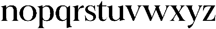 Felgiora Expanded otf (400) Font LOWERCASE