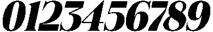 Felgiora Extra Bold Italic otf (700) Font OTHER CHARS