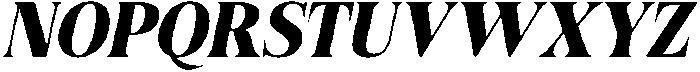 Felgiora Extra Bold Italic otf (700) Font UPPERCASE