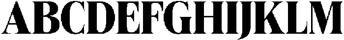 Felgiora Extra Bold Semi Condensed otf (700) Font UPPERCASE