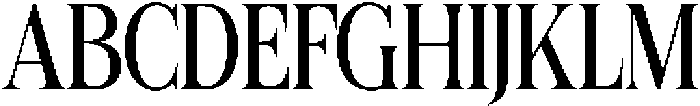 Felgiora Extra Condensed otf (400) Font UPPERCASE