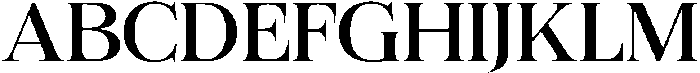 Felgiora Extra Expanded otf (400) Font UPPERCASE