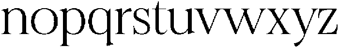 Felgiora Extra Light Expanded otf (200) Font LOWERCASE