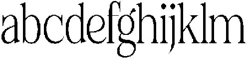 Felgiora Extra Light Extra Condensed otf (200) FONT
