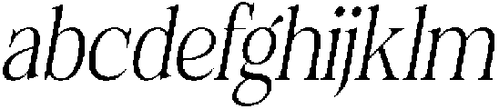 Felgiora Extra Light Italic Condensed otf (200) FONT