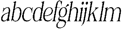 Felgiora Extra Light Italic Extra Condensed otf (200) FONT