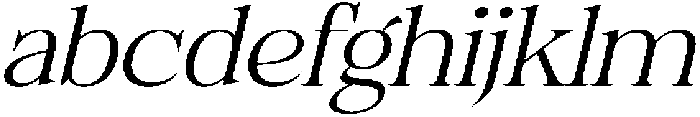 Felgiora Extra Light Italic Extra Expanded otf (200) FONT