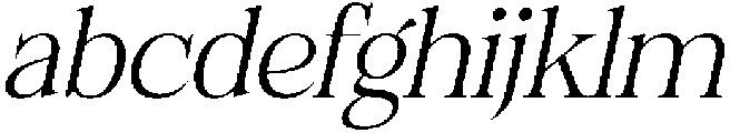Felgiora Extra Light Italic Semi Expanded otf (200) FONT