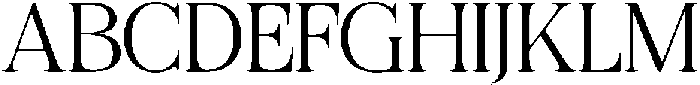 Felgiora Extra Light Semi Expanded otf (200) Font UPPERCASE