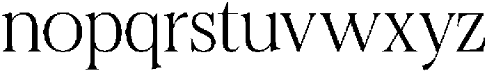 Felgiora Extra Light Semi Expanded otf (200) Font LOWERCASE
