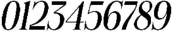 Felgiora Italic Condensed otf (400) Font OTHER CHARS