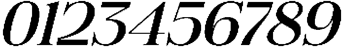 Felgiora Italic Extra Expanded otf (400) Font OTHER CHARS