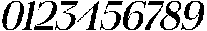 Felgiora Italic Semi Expanded otf (400) Font OTHER CHARS