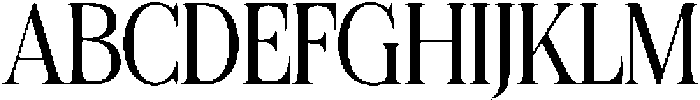 Felgiora Light Condensed otf (300) Font UPPERCASE