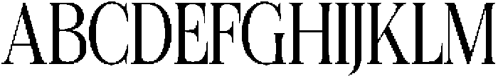 Felgiora Light Extra Condensed otf (300) Font UPPERCASE