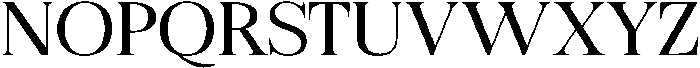 Felgiora Light Extra Expanded otf (300) Font UPPERCASE