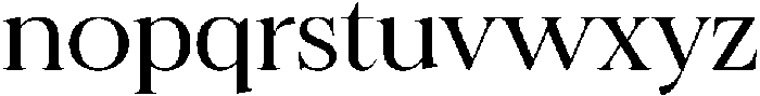 Felgiora Light Extra Expanded otf (300) Font LOWERCASE
