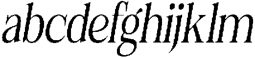 Felgiora Light Italic Extra Condensed otf (300) FONT