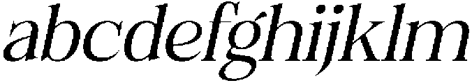 Felgiora Light Italic Semi Expanded otf (300) FONT