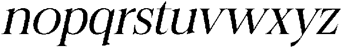 Felgiora Light Italic Semi Expanded otf (300) Font LOWERCASE