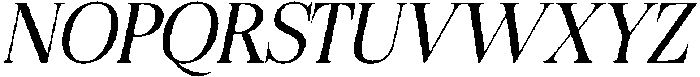 Felgiora Light Italic otf (300) Font UPPERCASE