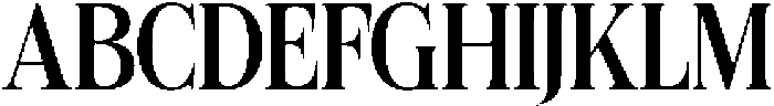 Felgiora Medium Condensed otf (500) Font UPPERCASE