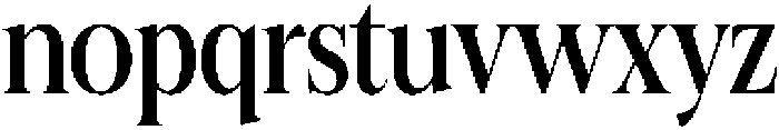 Felgiora Medium Condensed otf (500) Font LOWERCASE
