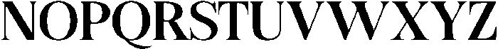 Felgiora Medium Expanded otf (500) Font UPPERCASE
