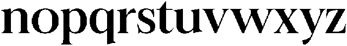 Felgiora Medium Expanded otf (500) Font LOWERCASE