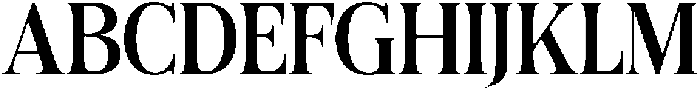 Felgiora Medium Semi Condensed otf (500) Font UPPERCASE