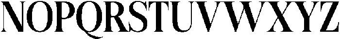 Felgiora Medium Semi Condensed otf (500) Font UPPERCASE