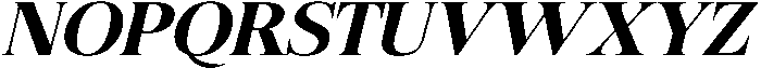 Felgiora Semi Bold Italic Extra Expanded otf (600) Font UPPERCASE