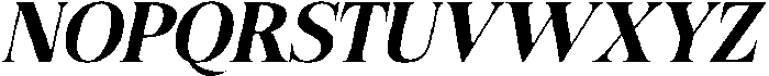 Felgiora Semi Bold Italic Semi Expanded otf (600) Font UPPERCASE