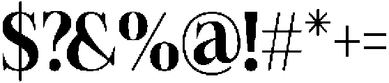 Felgiora Semi Bold Semi Condensed otf (600) Font OTHER CHARS
