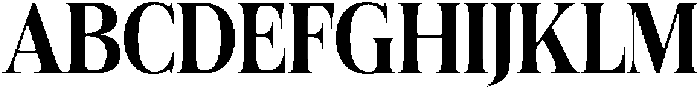 Felgiora Semi Bold Semi Condensed otf (600) Font UPPERCASE