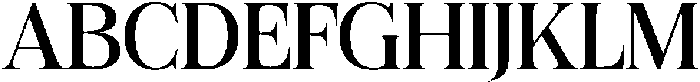 Felgiora Semi Expanded otf (400) Font UPPERCASE