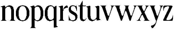 Felgiora Soft Condensed otf (400) Font LOWERCASE