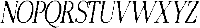 Felgiora Soft ExtLt ExtCond Ita otf (400) Font UPPERCASE