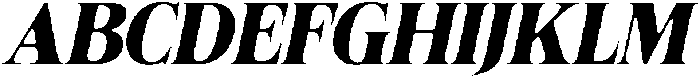 Felgiora Soft ExtraBold Italic otf (700) Font UPPERCASE