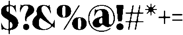 Felgiora Soft ExtraBold otf (700) Font OTHER CHARS