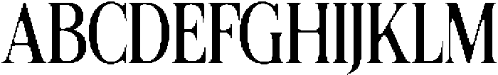 Felgiora Soft ExtraCondensed otf (400) Font UPPERCASE