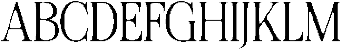 Felgiora Soft ExtraLight Condensed otf (200) Font UPPERCASE